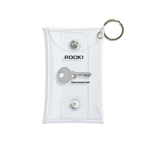 nanometer"ROCK!"ミニクリアマルチケース Mini Clear Multipurpose Case