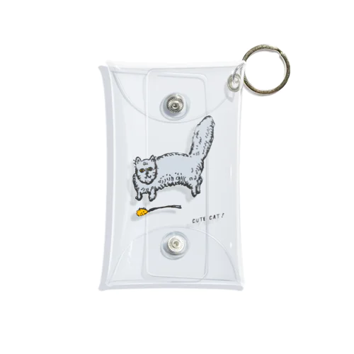 うちの猫ちゃん Mini Clear Multipurpose Case