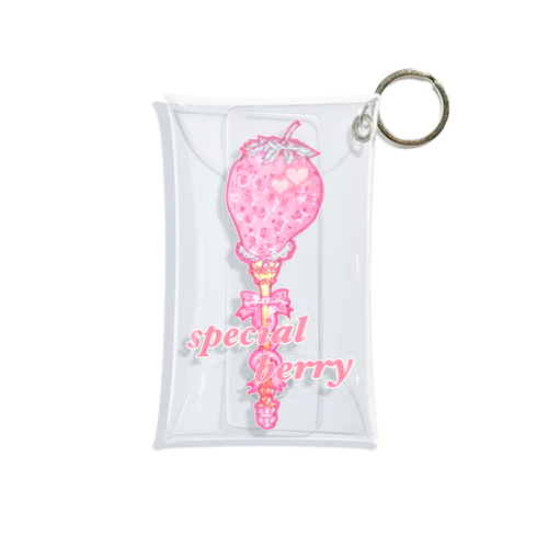 berry magic wand ♡ ミニクリアマルチケース Mini Clear Multipurpose Case