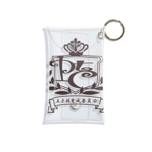 王育ロゴ Mini Clear Multipurpose Case