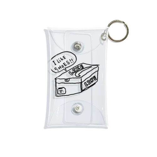 Go skateboarding!!! Mini Clear Multipurpose Case