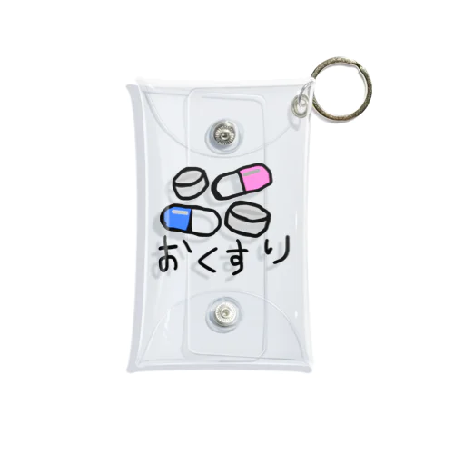 おくすり Mini Clear Multipurpose Case