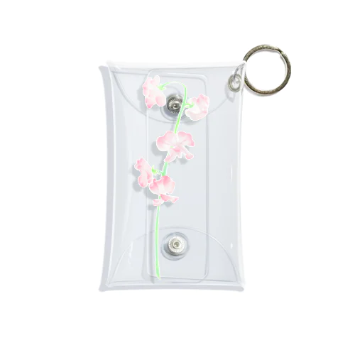 sweet pea Mini Clear Multipurpose Case