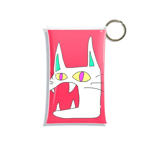 ぽっぷねこ Mini Clear Multipurpose Case