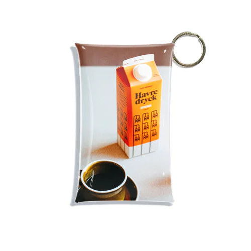 MILK COFFEE Mini Clear Multipurpose Case