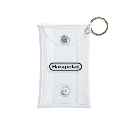 harapekoゲームロゴ風 Mini Clear Multipurpose Case