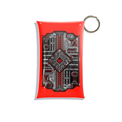 ドットCIRCUIT-001 HEART-AKA Mini Clear Multipurpose Case