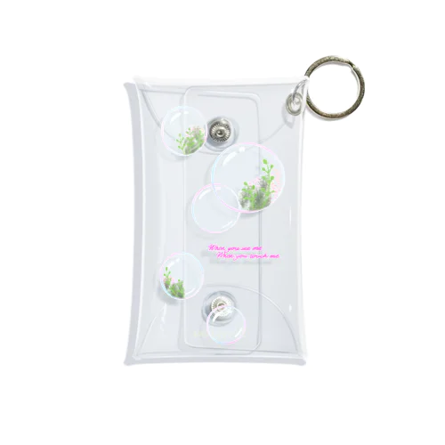 シャボン玉 Mini Clear Multipurpose Case