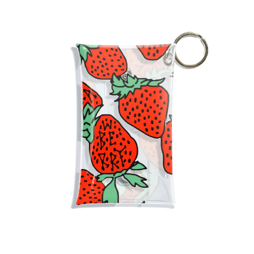 STRAWBERRY Mini Clear Multipurpose Case