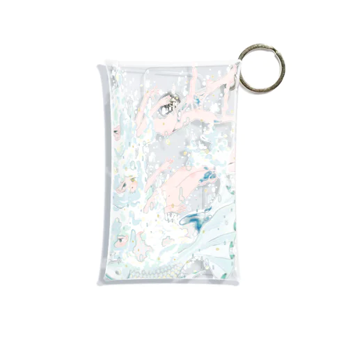 水を得た魚ちゃん Mini Clear Multipurpose Case