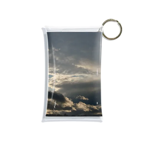 4月18日の空(壱) Mini Clear Multipurpose Case