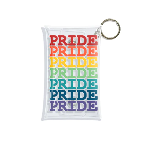 Rainbow Pride Mini Clear Multipurpose Case