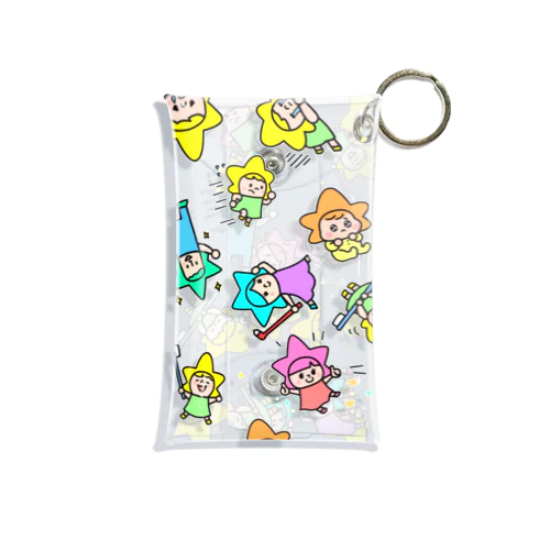 スピカファミリーLINEスタンプデザイン Mini Clear Multipurpose Case