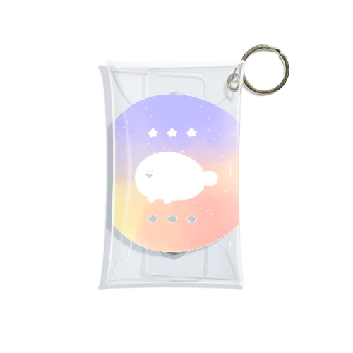 宇宙あざらし Mini Clear Multipurpose Case