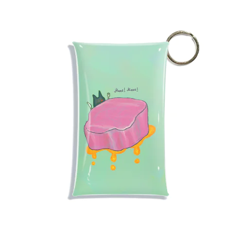 Meat! Meat! Mini Clear Multipurpose Case