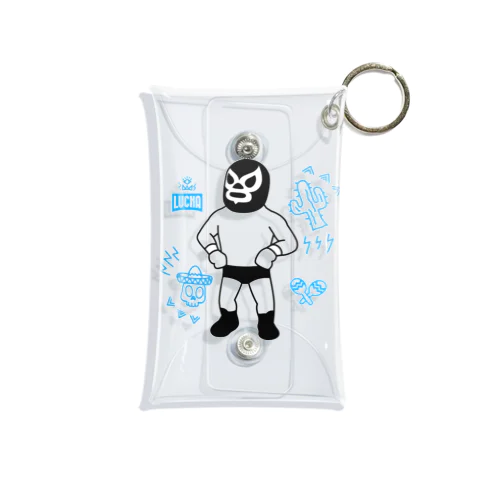 EL DIOS DE LA LUCHA LIBRE#3 Mini Clear Multipurpose Case