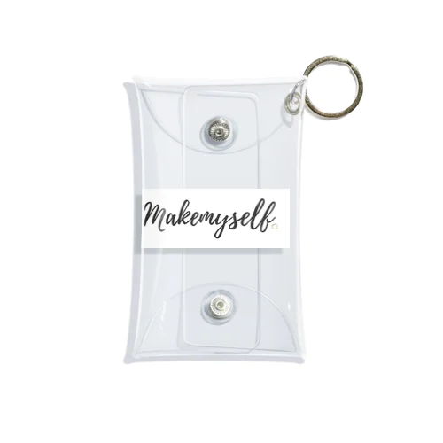 make  myself with yoganohi Mini Clear Multipurpose Case