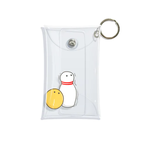 バタフライボウル 001_No！ Mini Clear Multipurpose Case