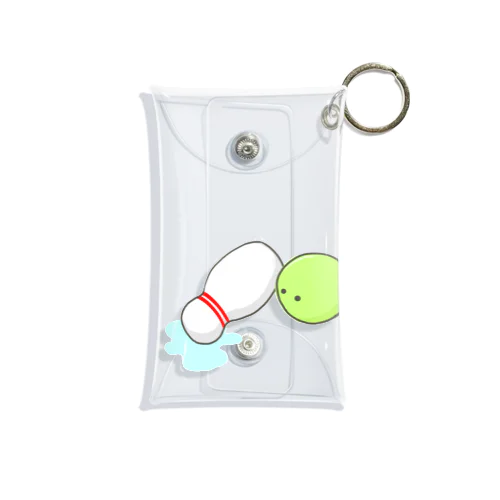 バタフライボウル 002_またやられた Mini Clear Multipurpose Case