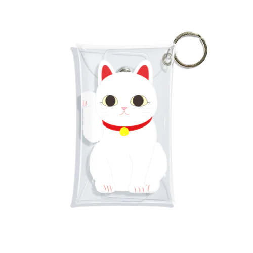 ねんねこまねき Mini Clear Multipurpose Case