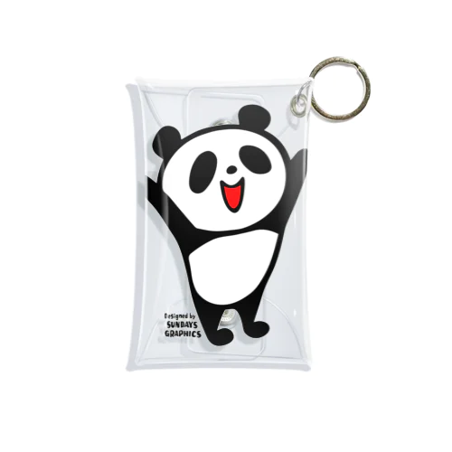 パンダさん Mini Clear Multipurpose Case