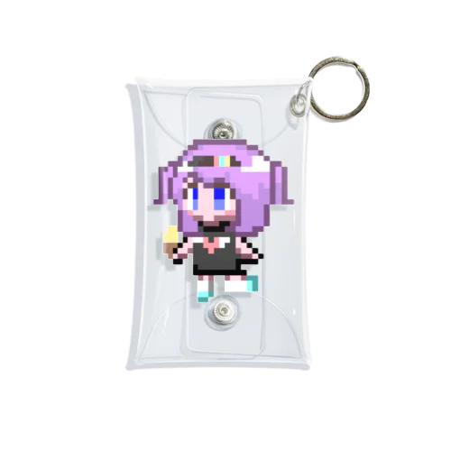 ドット絵ネオちゃん Mini Clear Multipurpose Case