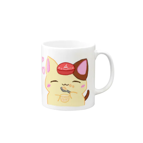 プリンねこ Mug