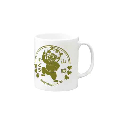 山賊ブドウロゴOD Mug