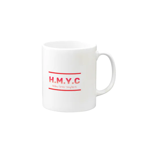 HMYCワンポイントロゴ Mug