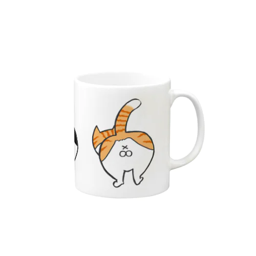 ウクライナ支援ハチワレ倶楽部ダブルプリケツくん Mug