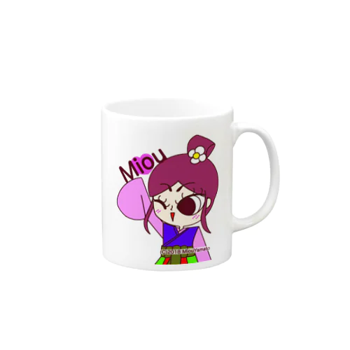 万葉衣装の美桜ちゃん Mug