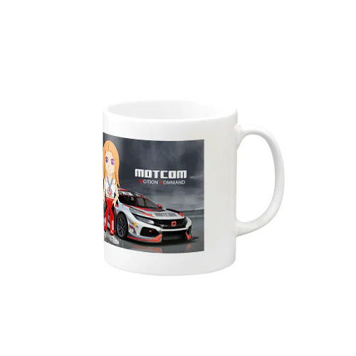 「レーサー女子」 MOTCOM Lindsay Racegirls Mug