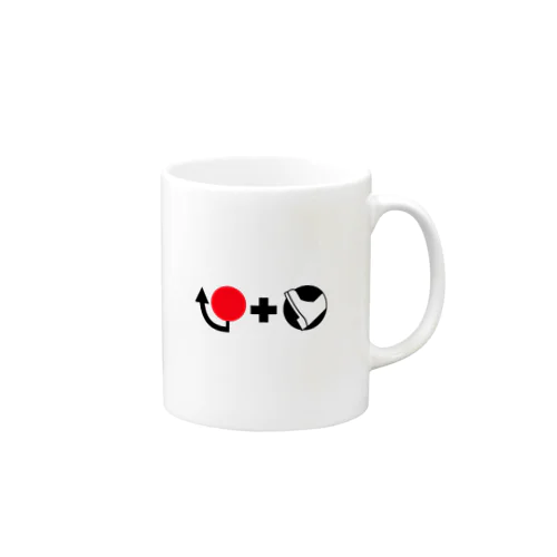 竜巻 Mug