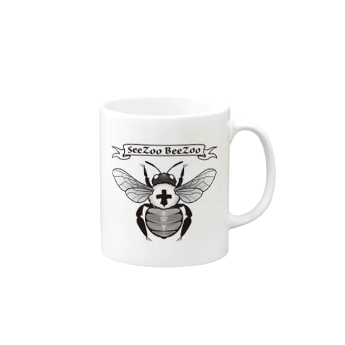 【SeeZoo BeeZoo】ロゴカップ Mug