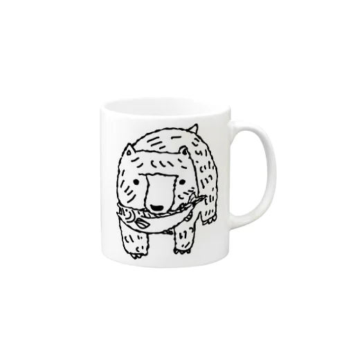 ヒグマの子　「キムンカムイ君」1カラー Mug