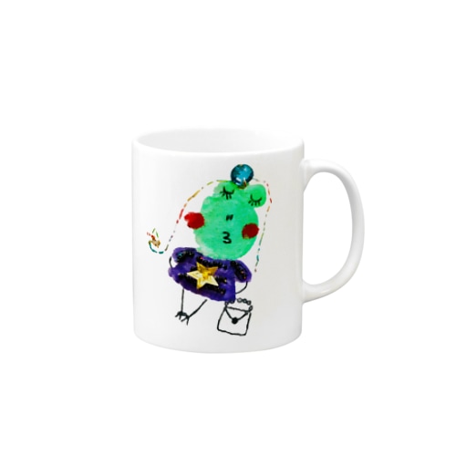 HAPPYカエル Mug