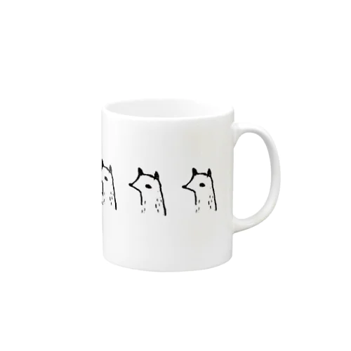 ３匹のノグリシリーズ Mug