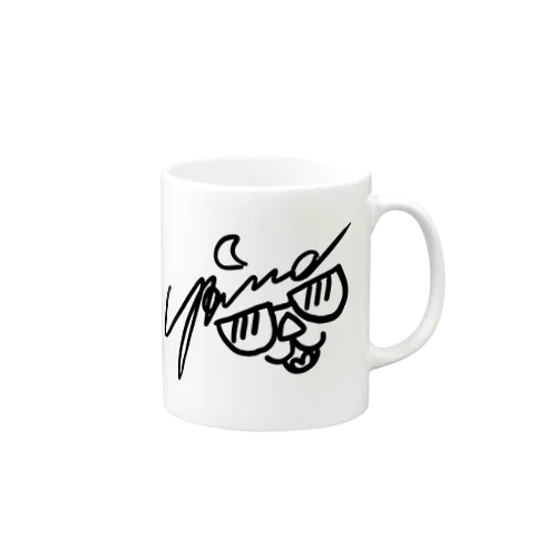 YSNサイン（黒文字） Mug