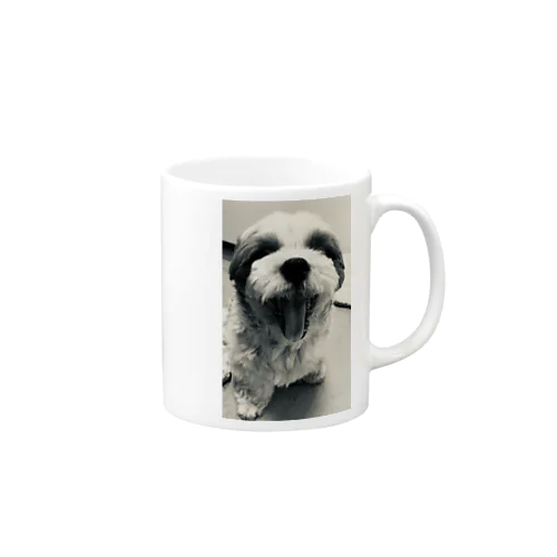 シーズー犬の笑顔 Mug