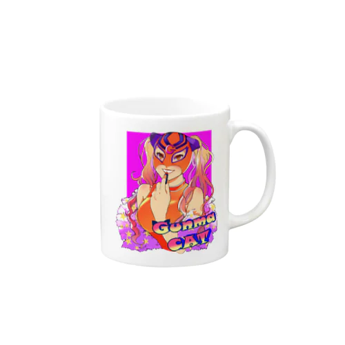 群馬キャット x Uno Dinero Mug