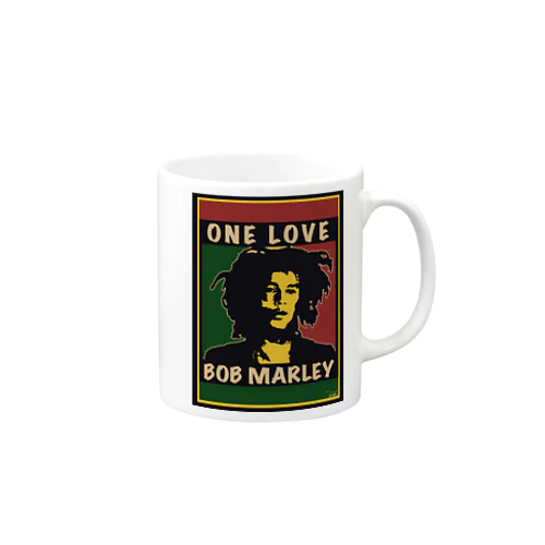 BOB MARLEY [ONE LOVE] マグカップ