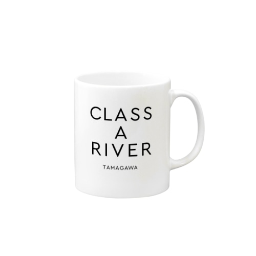 CLASS A RIVER［TAMAGAWA］ブラック Mug