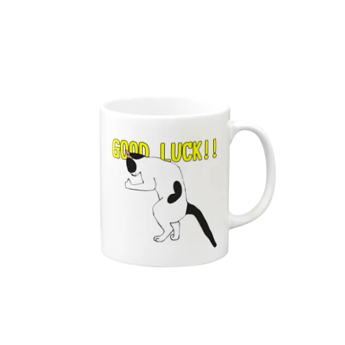 グッドラックな猫 Mug