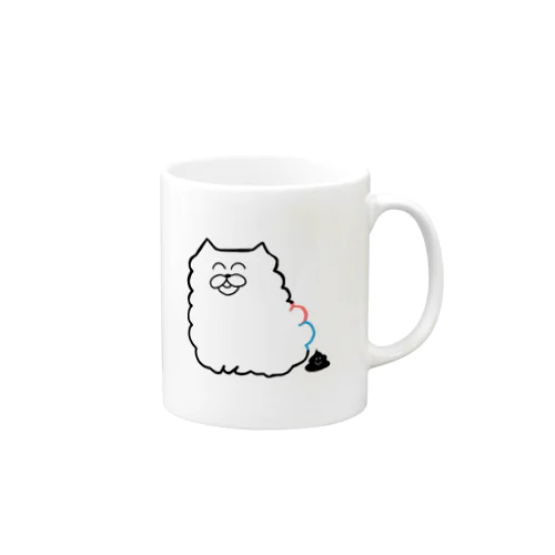 モリモリドッグとうんちくん Mug