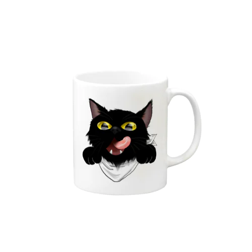 よこどりねこ Mug