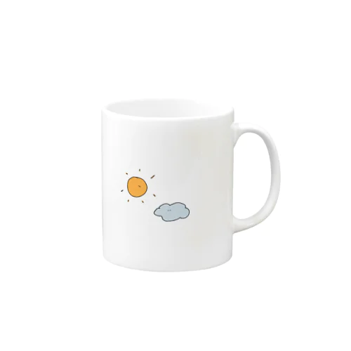 くもりのちはれ Mug