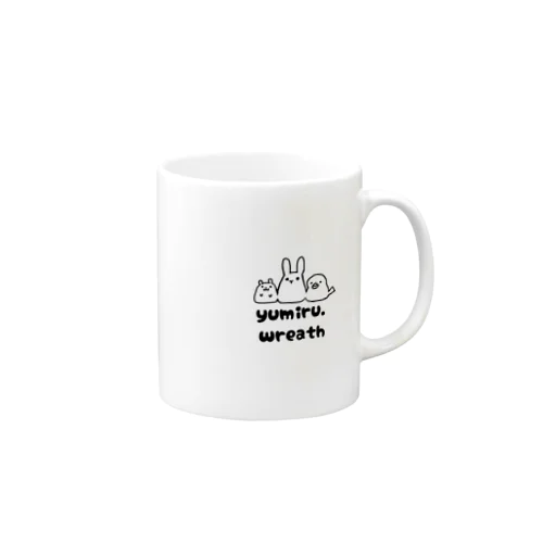 yumiru.wreathロゴ Mug