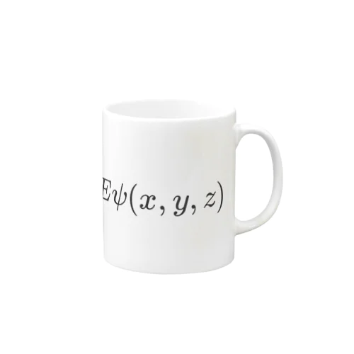 シュレディンガー方程式 Mug