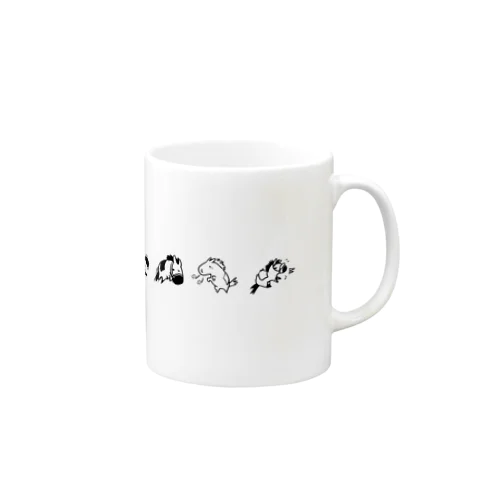 UMAモノクロ Mug