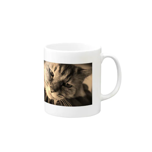 あまえんぼうの猫のチー Mug